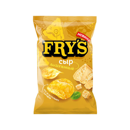 Чипсы картофельные FRY'S со вкусом Выдержанный сыр Черноголовка 35 г*15 