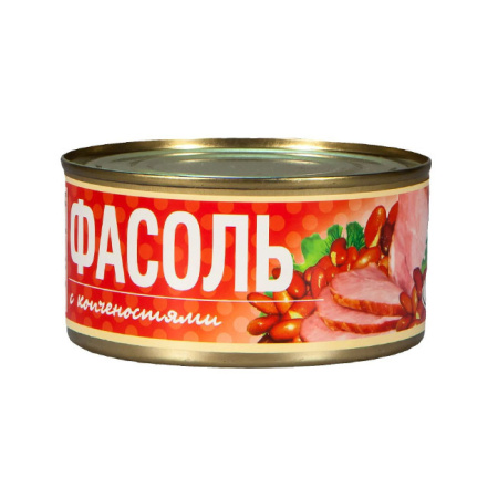 Фасоль с копченостями в/с Рузком 325 г