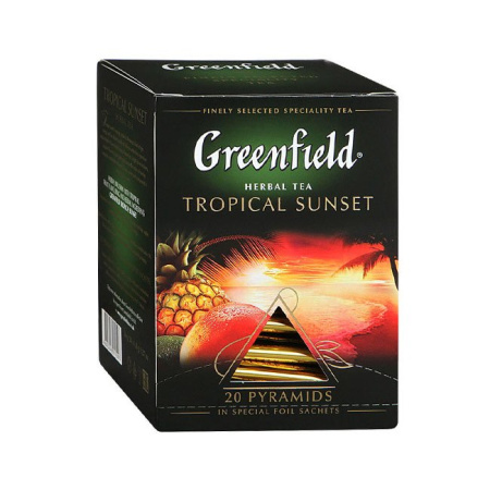 Напиток чайный Гринфилд Greenfield Tropical Sunset 20 пир.
