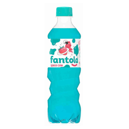 Напиток б/а сильногаз. Fantola Space Cow Черноголовка ПЭТ 0,5 л*12