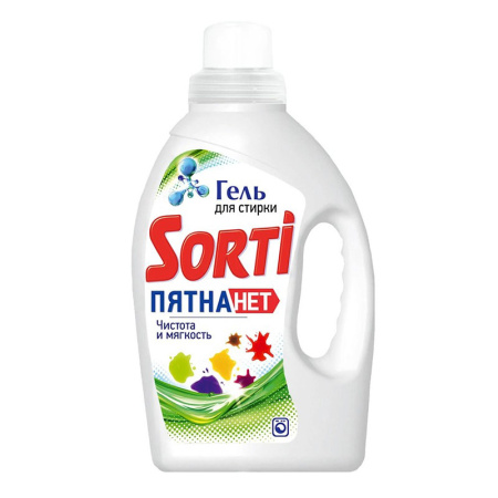 Гель для стирки Сорти Пятна нет 1,2 кг
