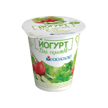 Йогурт 4% молочный для салатов ИжМолоко 150 г*8