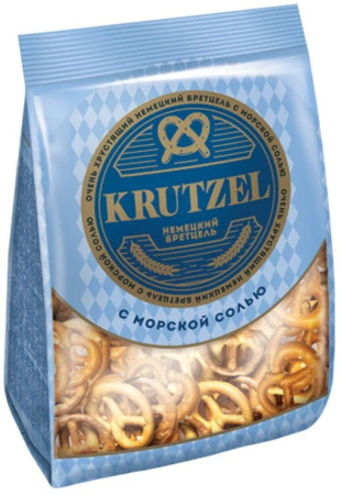 Крендельки Бретцель Krutzel с солью КДВ 250 г