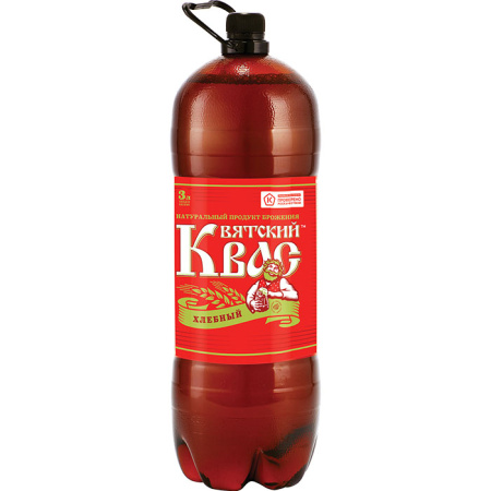 Квас Вятский Хлебный Вятич 3 л*6