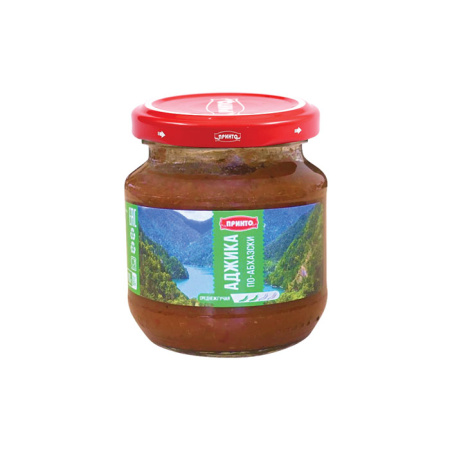 Аджика По-абхазски (среднежгучая) Принто 110 г*9