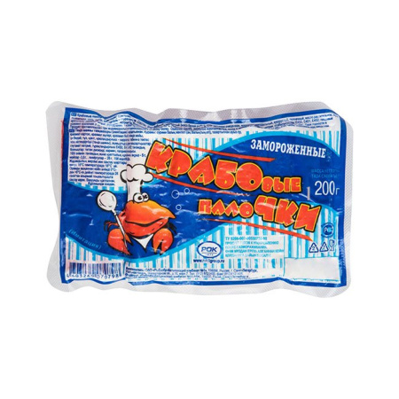 Крабовые палочки Крабочки 200 г