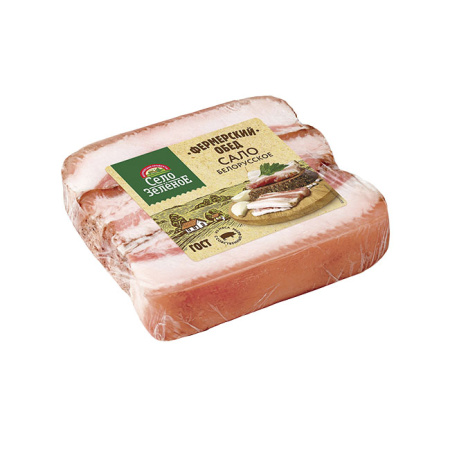 Сало Белорусское Село Зеленое КуМК в/у 300 г