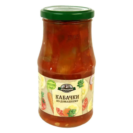 Кабачки по-домашнему Домашние Заготовки 520 г