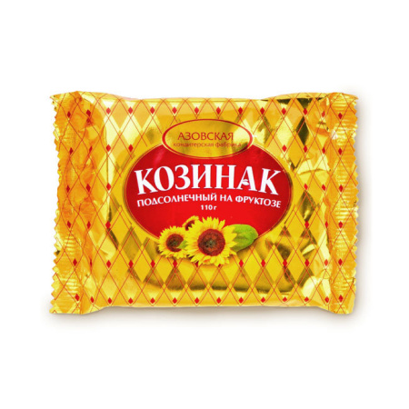 Козинак подсолнечный на фруктозе Азов 110 г*30