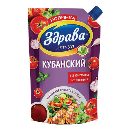 Кетчуп Кубанский Здрава ДП 350 г*20
