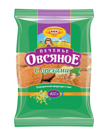 Овсяное с орехами БКК 0,4
