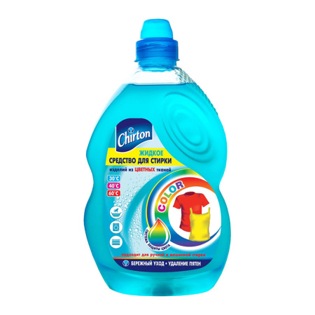 Жидкое средство Чиртон для стирки Цветных тканей 1,325 л