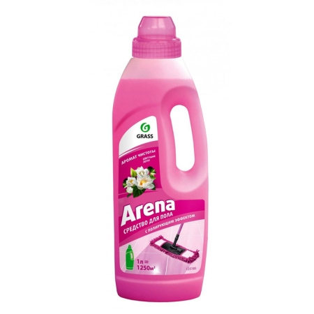 Средство с полирующим эффектом для пола Arena цветущий лотос 1 л
