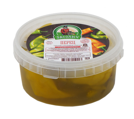 Перец горький стручковый фасов 250г ТМ Засолыч
