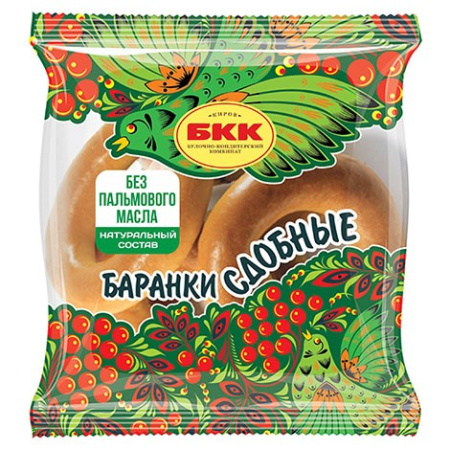 Баранки Сдобные в/с БКК 315 г*18