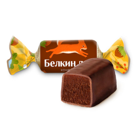 Конфеты помадные глазированные Белкин лес Азов *4 кг