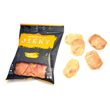Джерки мясные из филе куриного сыровяленые САВА 40 г