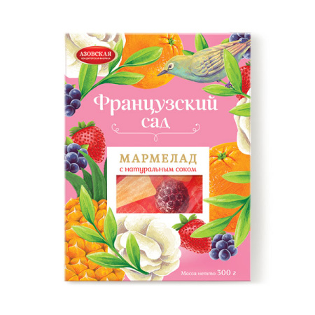 Мармелад желейный Французский сад Азов 300 г*12
