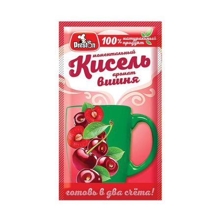 Кисель вишня Preston 30 г