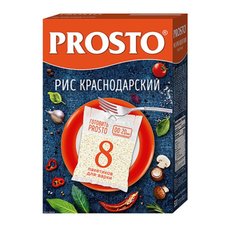 Рис Краснодарский Просто вар. пак. 500 г
