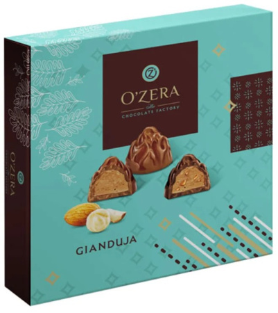 Набор шоколадных конфет OZera Gianduja КДВ 125 г