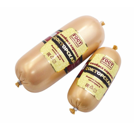 Колбаса вареная Докторская ГОСТ Завтрак туриста САВА 400 г